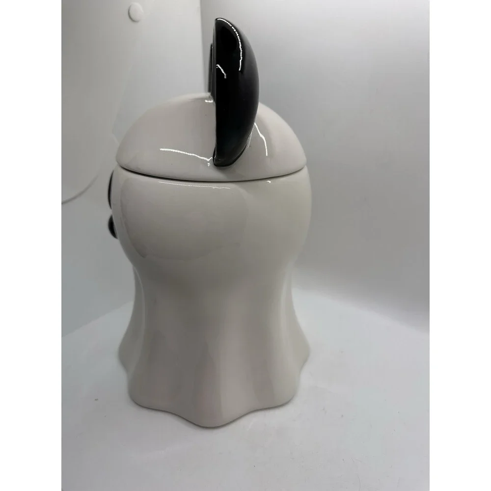 Disney Mickey Mouse Ghost‎ Ceramic Cookie Jar Zrike Halloween Canister